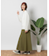 ハニーサックルローズ チュールレイヤード長袖Tシャツ