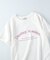 バックナンバー ロゴ刺繍半袖Ｔシャツ