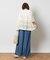 バックナンバー 接触冷感デニムワイドパンツ