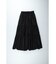 バックナンバー スカラップ刺繍ギャザースカート