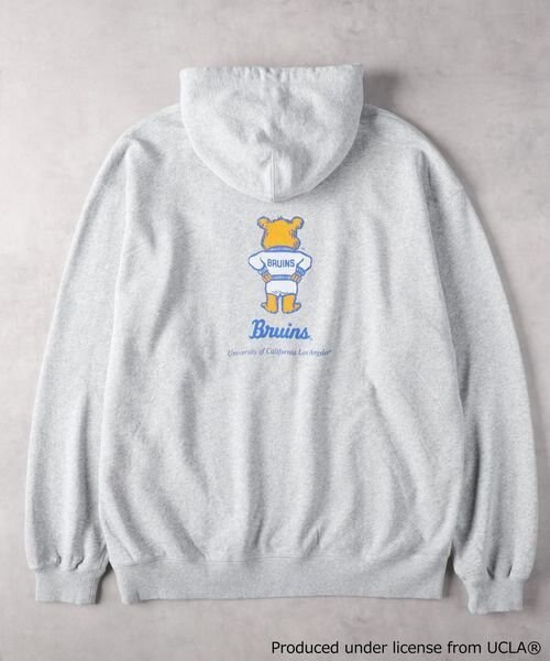 UCLA ダメージパーカー ANTIBAL アンティバル × UCLA レディース ラッシュガード パーカー