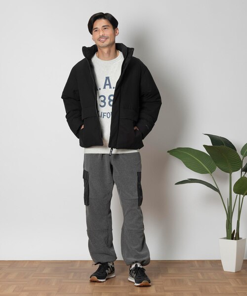 キャンプ7 CP－TEXスタンドダウンジャケット｜ライトオンの