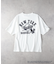 エムエルビー 【別注】ワッペンプリントTシャツ