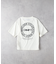 キャンプ7 サークルロゴプリントＴシャツ