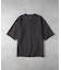 バックナンバー ロゴ刺繍ヘンリーネック半袖Ｔシャツ