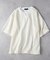 バックナンバー キーネック切替半袖Tシャツ
