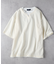 バックナンバー キーネック切替半袖Tシャツ