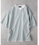 バックナンバー キーネック切替半袖Tシャツ