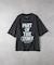 ハニーサックルローズ アシッド加工プリントＴシャツ