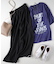 ハニーサックルローズ アシッド加工プリントＴシャツ