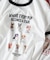 ハニーサックルローズ アニマルプリントリンガーＴシャツ