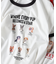 ハニーサックルローズ アニマルプリントリンガーＴシャツ