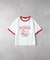 ハニーサックルローズ アニマルプリントリンガーＴシャツ