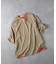 プラスワン 【接触冷感】ハイゲージダブルフェイス配色半袖Ｔシャツ