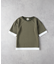 リファービッシュ 接触冷感フェイクレイヤードＴシャツ