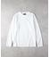 バックナンバー シルケット加工胸ポケットロングスリーブＴシャツ
