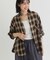 ハニーサックルローズ オンブレチェックシャツ