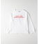 ヴィヴィアンブルー ロゴデザイン長袖Ｔシャツ