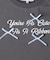 ヴィヴィアンブルー ロゴデザイン長袖Ｔシャツ