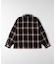 リファービッシュ オンブレチェックシャツ
