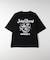 ラグランスリーブフードプリントＴシャツ