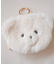 テディチャームポーチWHITE