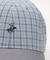 ビバリーヒルズポロクラブ ワンポイント刺繍チェック柄キャップ