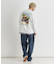 バックナンバー バックアートグラフィックロングスリーブＴシャツ