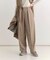 ハニーサックルローズ タックワイドパンツ