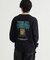 グラフィックプリントロングスリーブＴシャツ