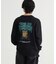 グラフィックプリントロングスリーブＴシャツ