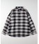ハニーサックルローズ チェックビッグシャツ