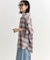 ハニーサックルローズ チェックビッグシャツ