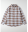 ハニーサックルローズ チェックビッグシャツ