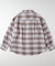 ハニーサックルローズ チェックビッグシャツ