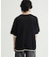 リファービッシュ 袖バイカラー配色ジャガードニットＴシャツ