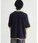 リファービッシュ 袖バイカラー配色ジャガードニットＴシャツ
