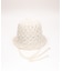 ハニーサックルローズ レース編みハット