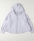 ヴィヴィアンブルー 袖フリルＵＶカットジップパーカー