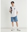 キャンプ7 バックスクエアロゴＴシャツ