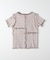 ヴィヴィアンブルー 切替テレコＴシャツ
