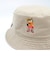 gifthat BEAR BUCKET HAT バスケ　カーキL/XL