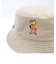 gifthat BEAR BUCKET HAT バスケ　カーキS/M