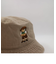 gifthat BEAR BUCKET HAT ゴルフ　カーキL/XL