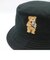 gifthat BEAR BUCKET HAT アイコン　ブラックL/XL