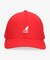 KANGOL Wool Flexfit Baseball  ROJO