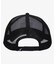 KANGOL SMU Label Trucker Mesh Cap  BLACK/WHITE
