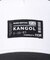 KANGOL SMU Label Trucker Mesh Cap  BLACK/WHITE