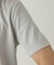 【きれいめな半袖】ジャカードVネックカットソー  半袖  ジャケイン  ビズカットソー