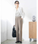 【洗える/イージーケア/接触冷感/毛玉になりにくい/雑誌InRed(宝島社)5月号掲載】バックタックシアーシャツ